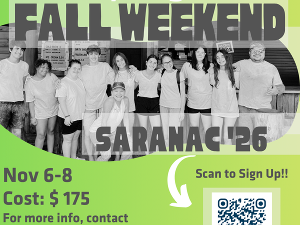 Camp Trip Image - Young Life Fall Weekend @ Saranac!
