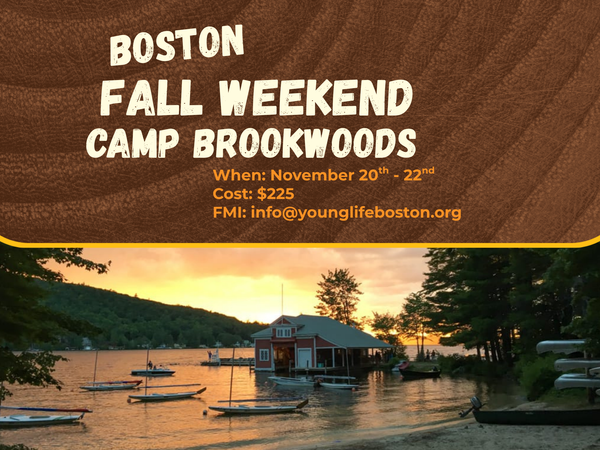 Camp Trip Image - YL Fall Weekend at Brookwoods