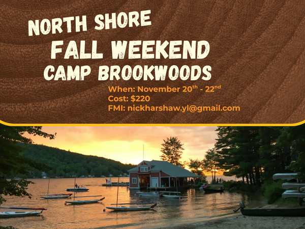 Camp Trip Image - North Shore Young Life Fall Weeknd @ Camp Brookwoods!