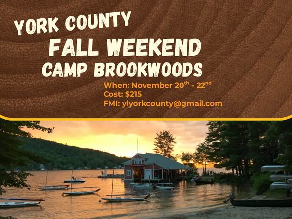 Camp Trip Image - Fall Weekend @ Brookwoods!